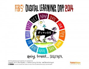 digital learning day graphic